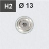 H2 - Zámok s vnútorným šesťhranom malý